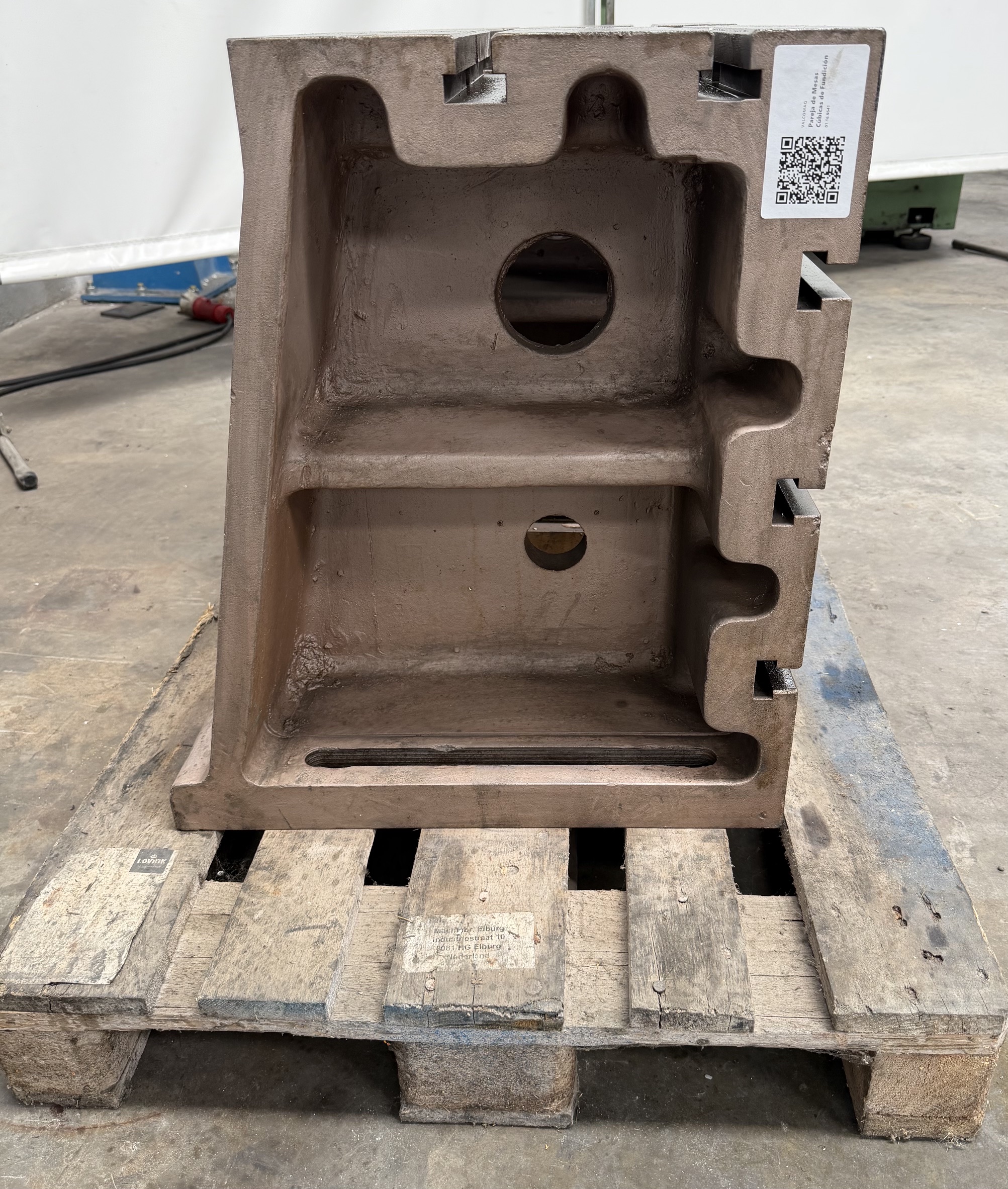 Cast Iron Slotted Angle Plates 400 × 400 × 550 mm (2 Units) - Image 3