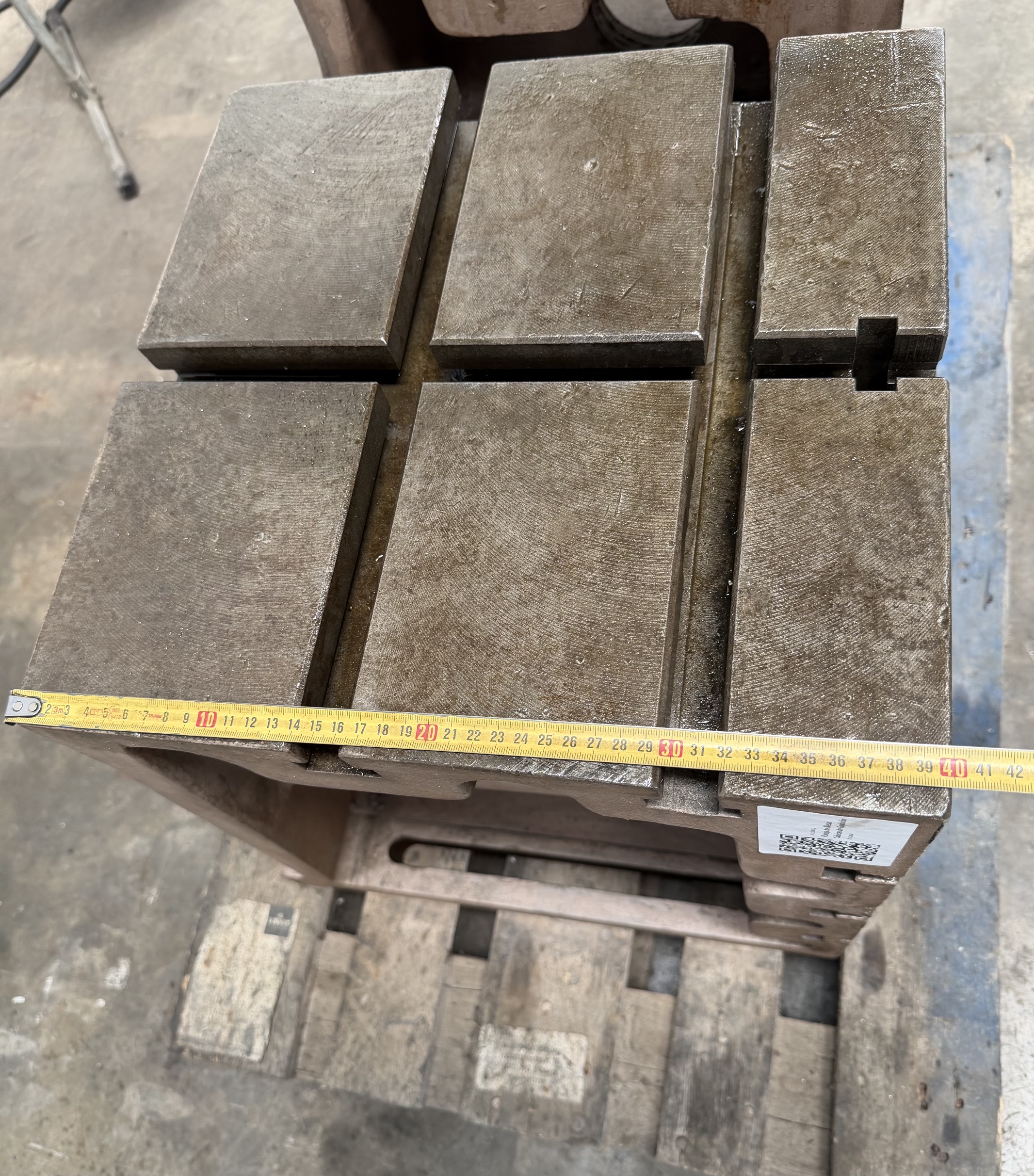 Cast Iron Slotted Angle Plates 400 × 400 × 550 mm (2 Units) - Image 6