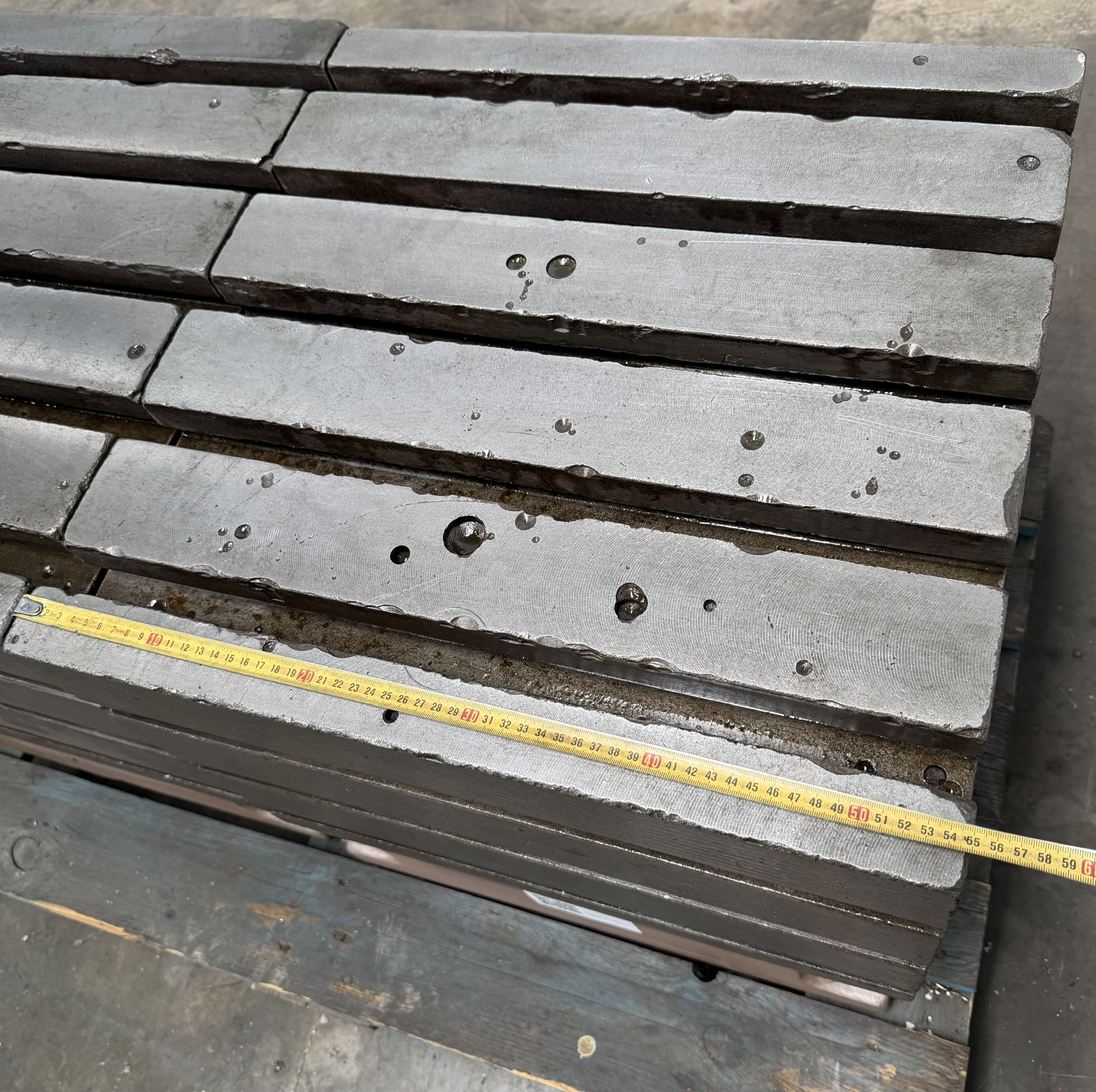Cast Iron Slotted Box Tables 550 × 550 × 550 mm (2 Units) - Image 5