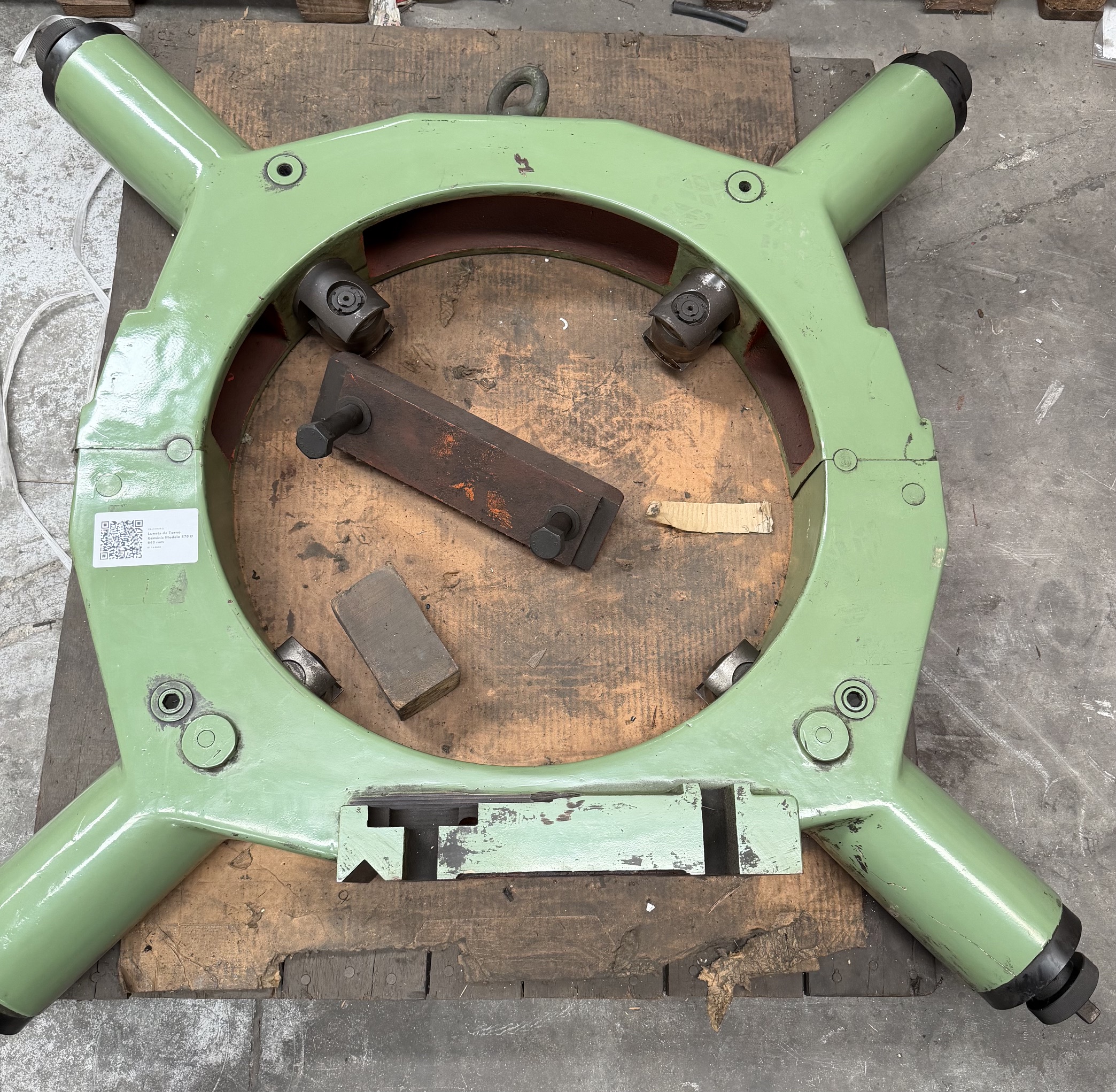 Geminis GE 870 Large Capacity Steady Rest Ø 630 mm