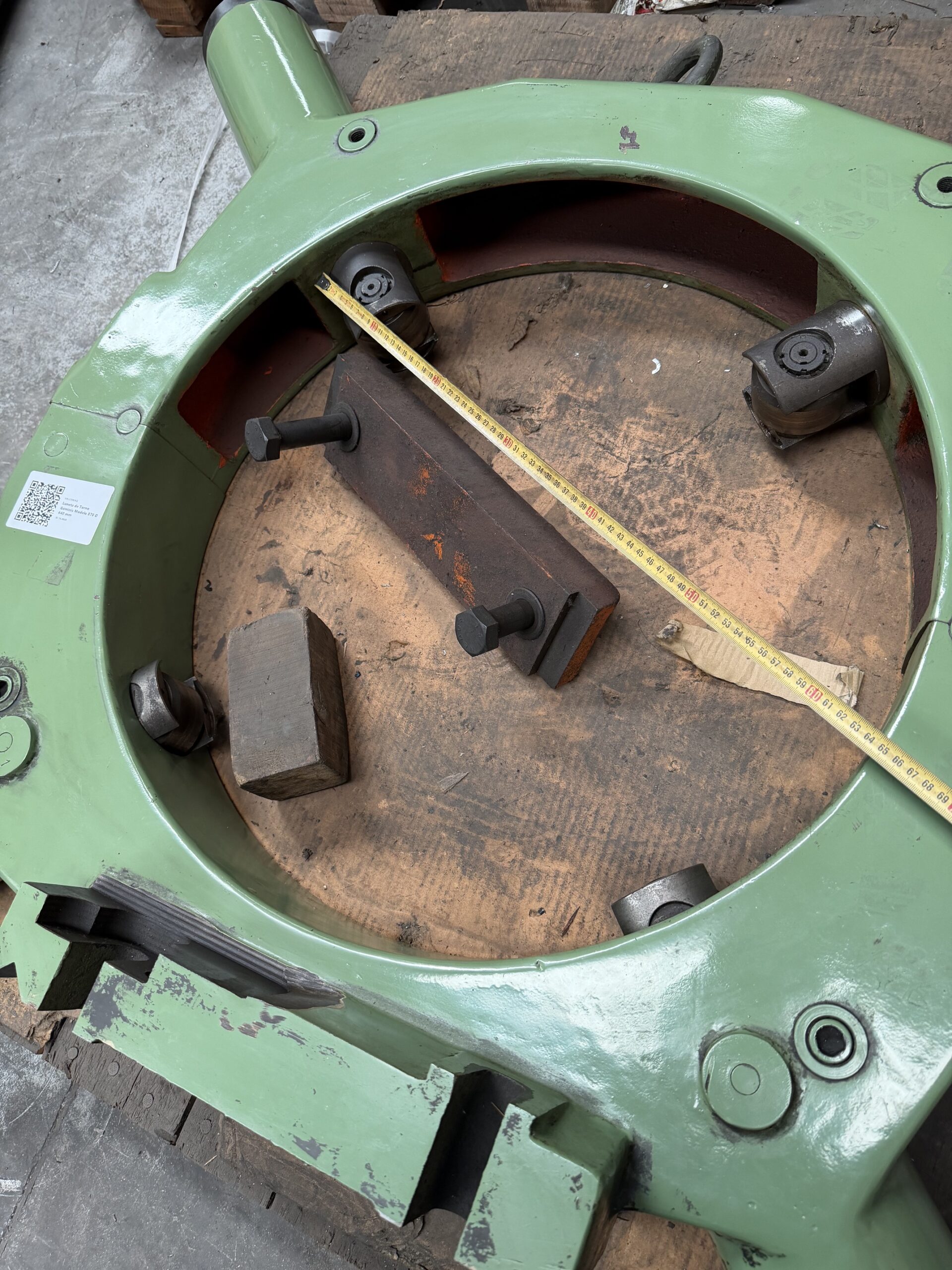 Geminis GE 870 Large Capacity Steady Rest Ø 630 mm - Image 3