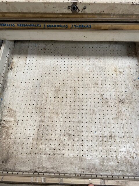 Industrial Metal Cabinet with 5 Drawers 720 × 720 × 700 mm - Image 8