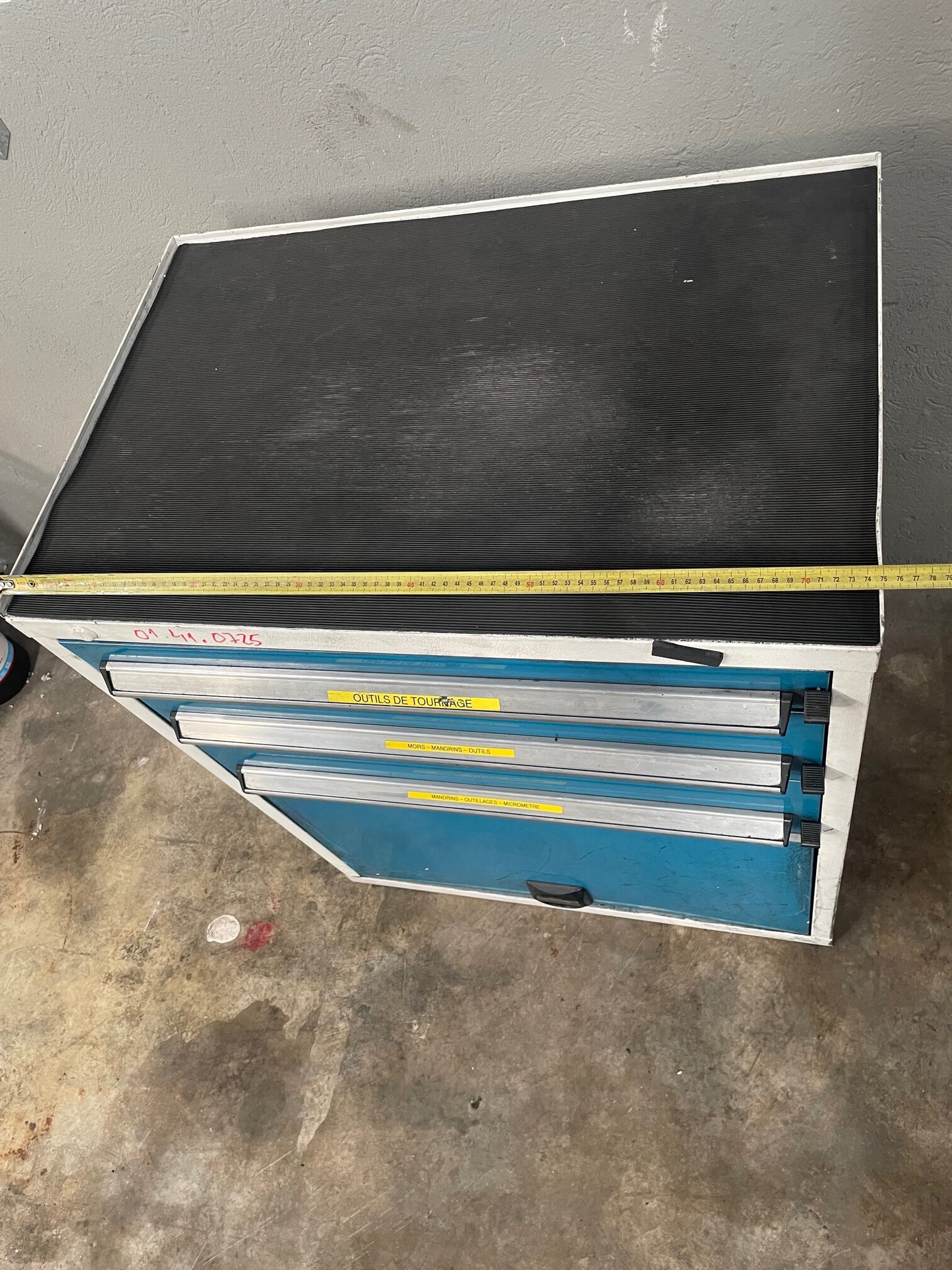Metal Cabinet for Machine Tools with 3 Drawers and Lower Door - Image 2
