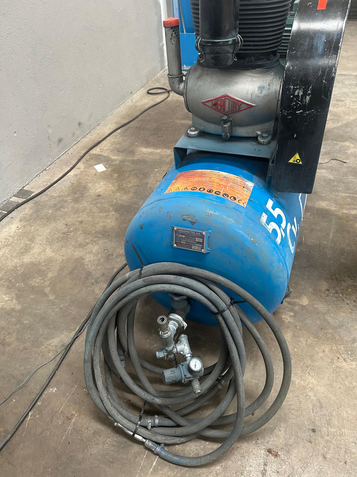 Compresor de Pistón Mercury con Depósito de 500 Litros - Imagen 3