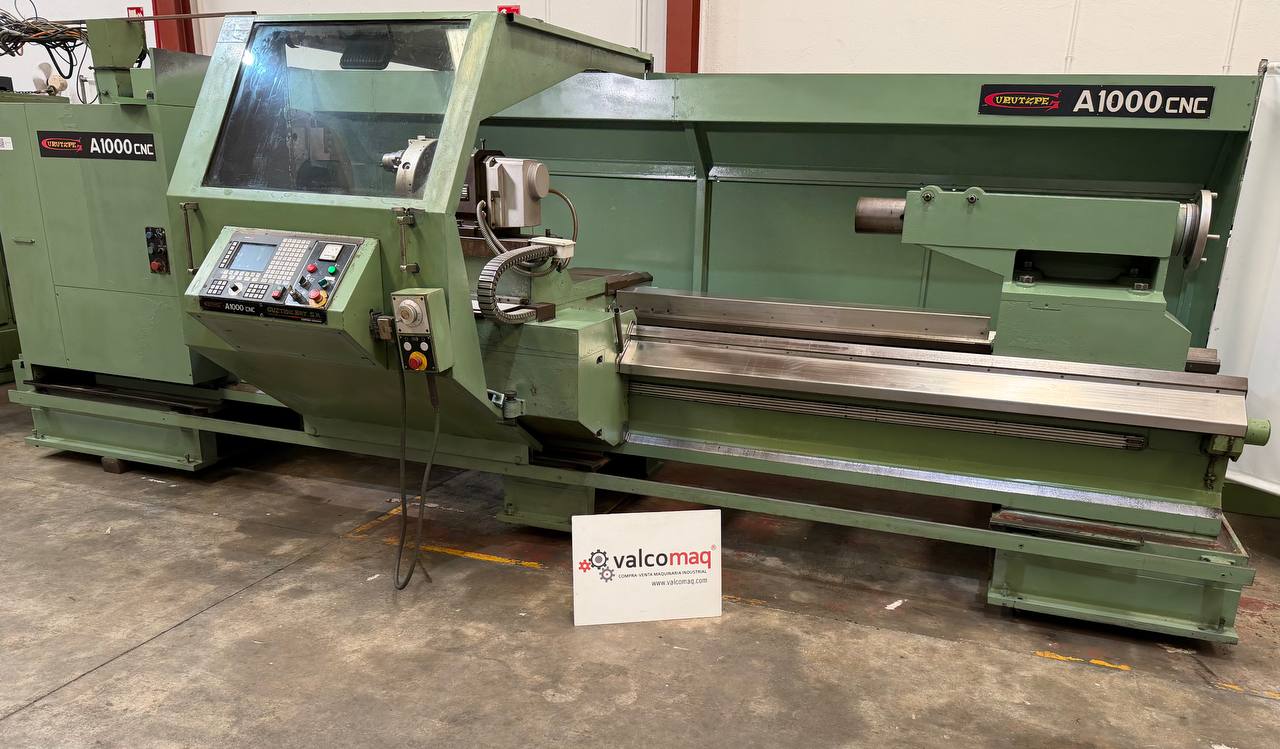 Gurutzpe A1000 CNC Lathe 3000 mm with Fagor 8037 Control