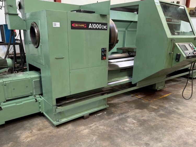 Alternative view of Gurutzpe A1000 CNC Lathe 3000 mm with Fagor 8037 Control