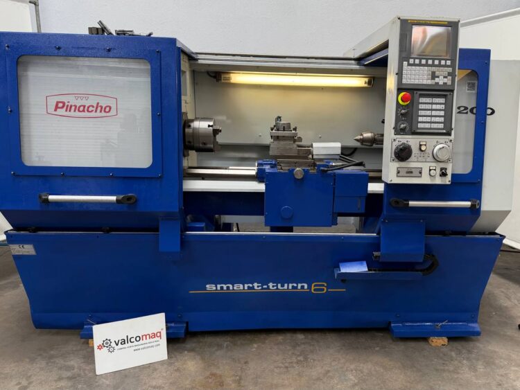 Alternative view of Pinacho Smart Turn 6 CNC Lathe 200 × 1000 mm with Fanuc OI Mate TC