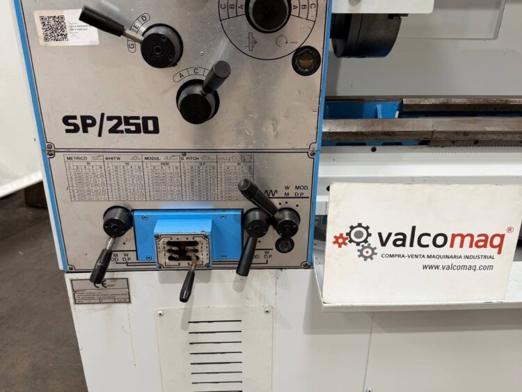Torno paralelo Pinacho SP 250 x 1650 mm - Imagen 3