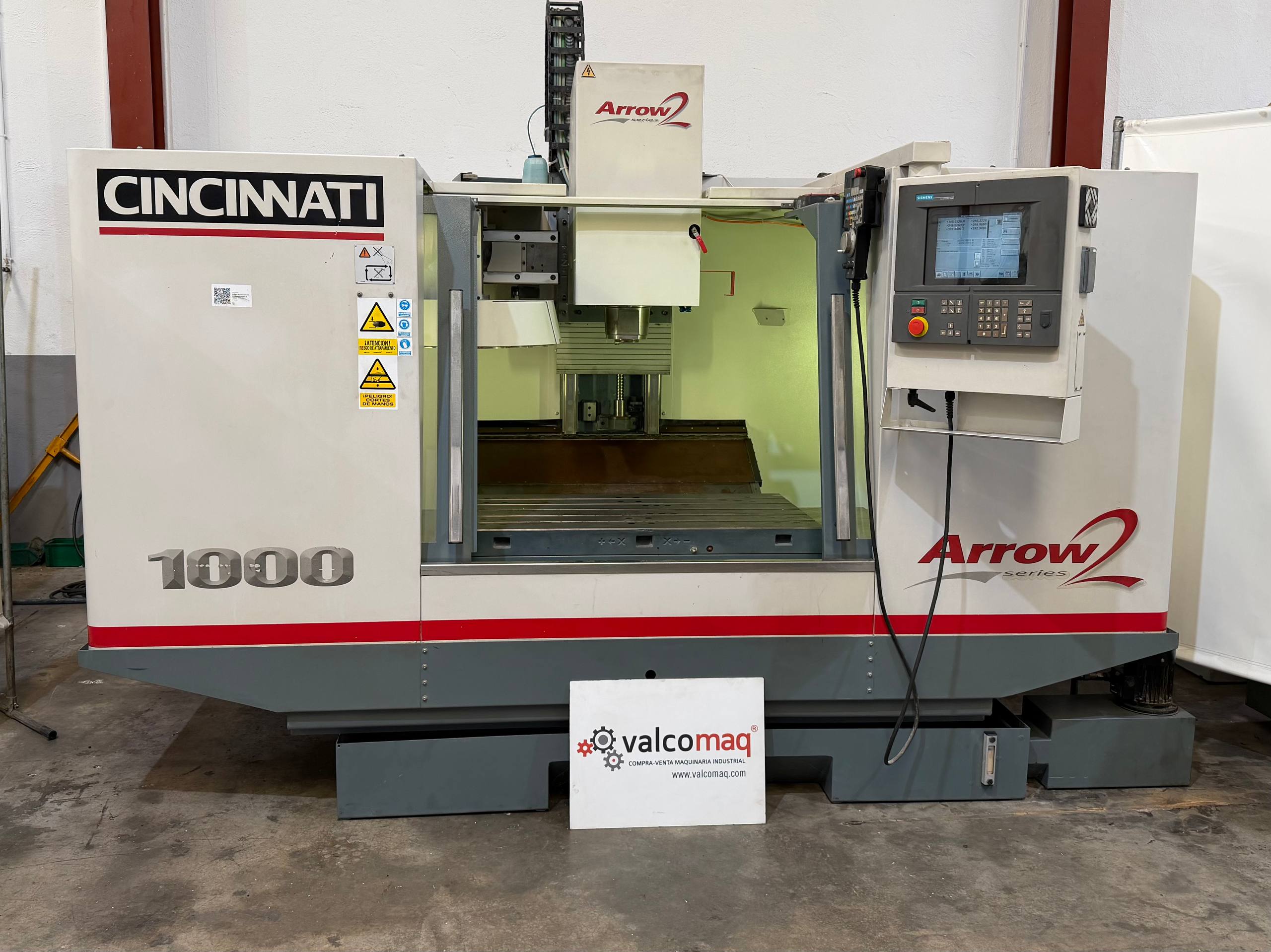 Cincinnati Arrow 2-1000 CNC Machining Centre with Siemens Acramatic 2100