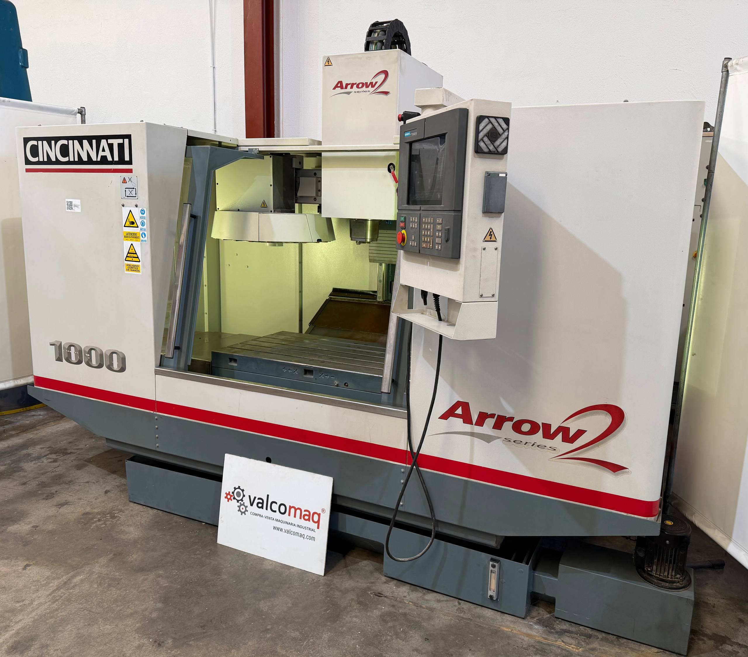 Cincinnati Arrow 2-1000 CNC Machining Centre with Siemens Acramatic 2100 - Image 3