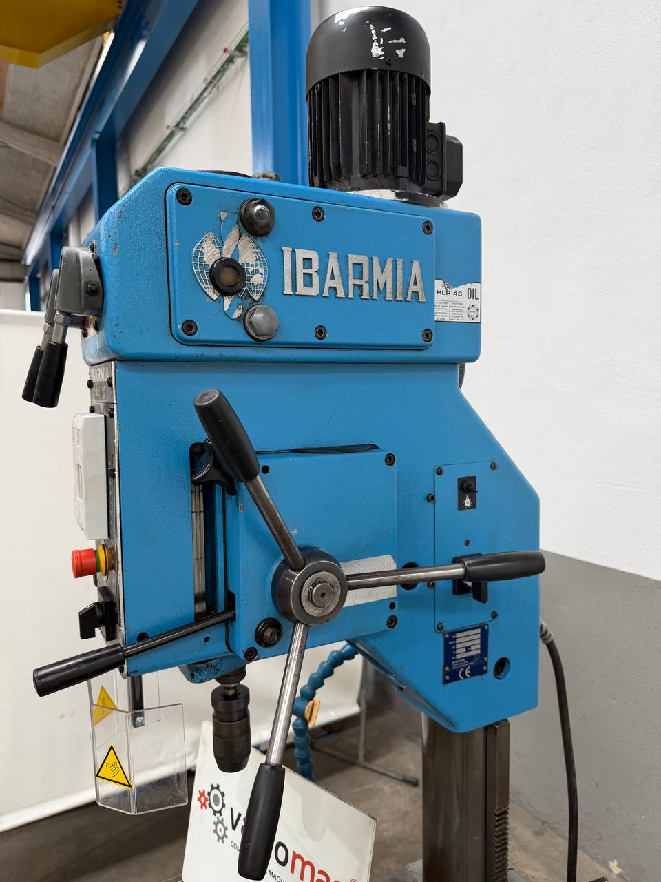 Taladro de Columna Ibarmia AX 32 de Engranajes con Avance Automático - Imagen 4