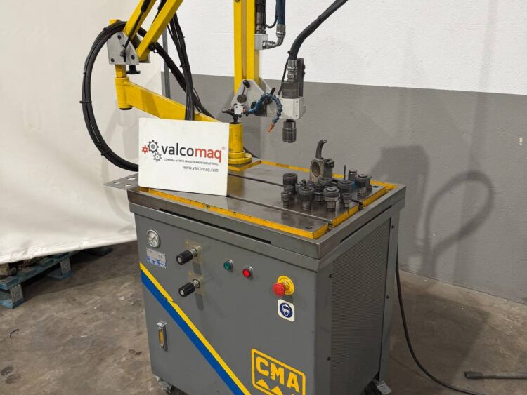 Alternative view of CMA RH-20 Single-Arm Hydraulic Tapping Machine