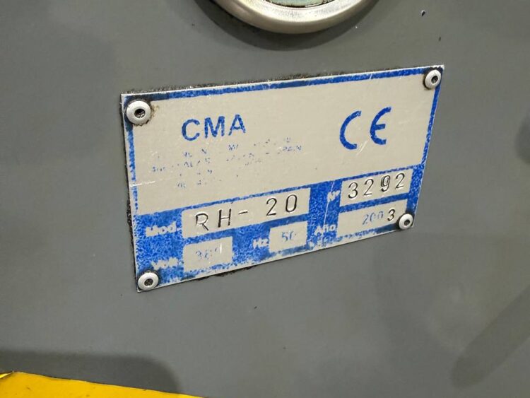 CMA RH-20 Single-Arm Hydraulic Tapping Machine - Image 9
