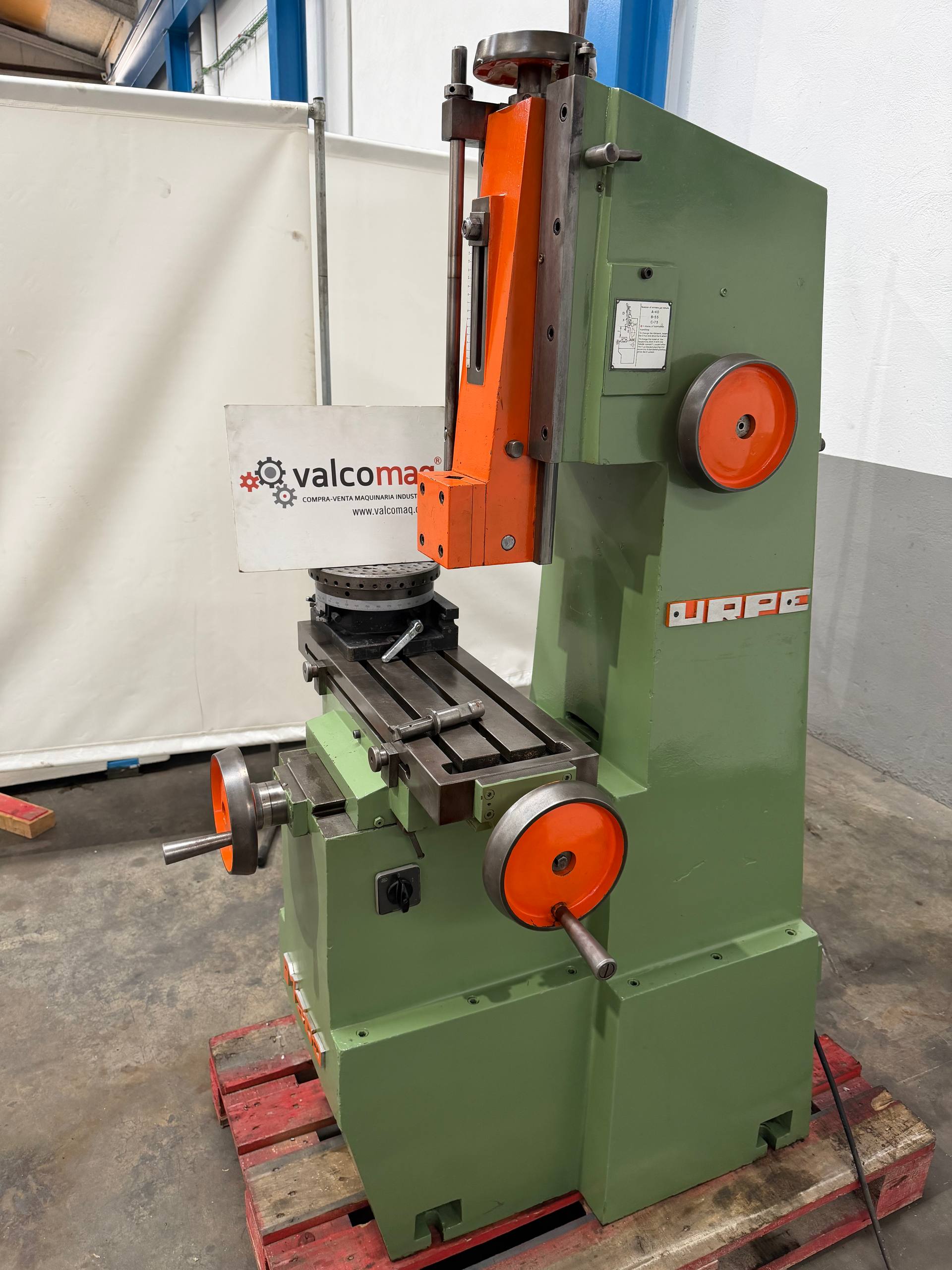 Urpe M-200 Slotting Machine with 200 mm Ram Stroke - Image 3