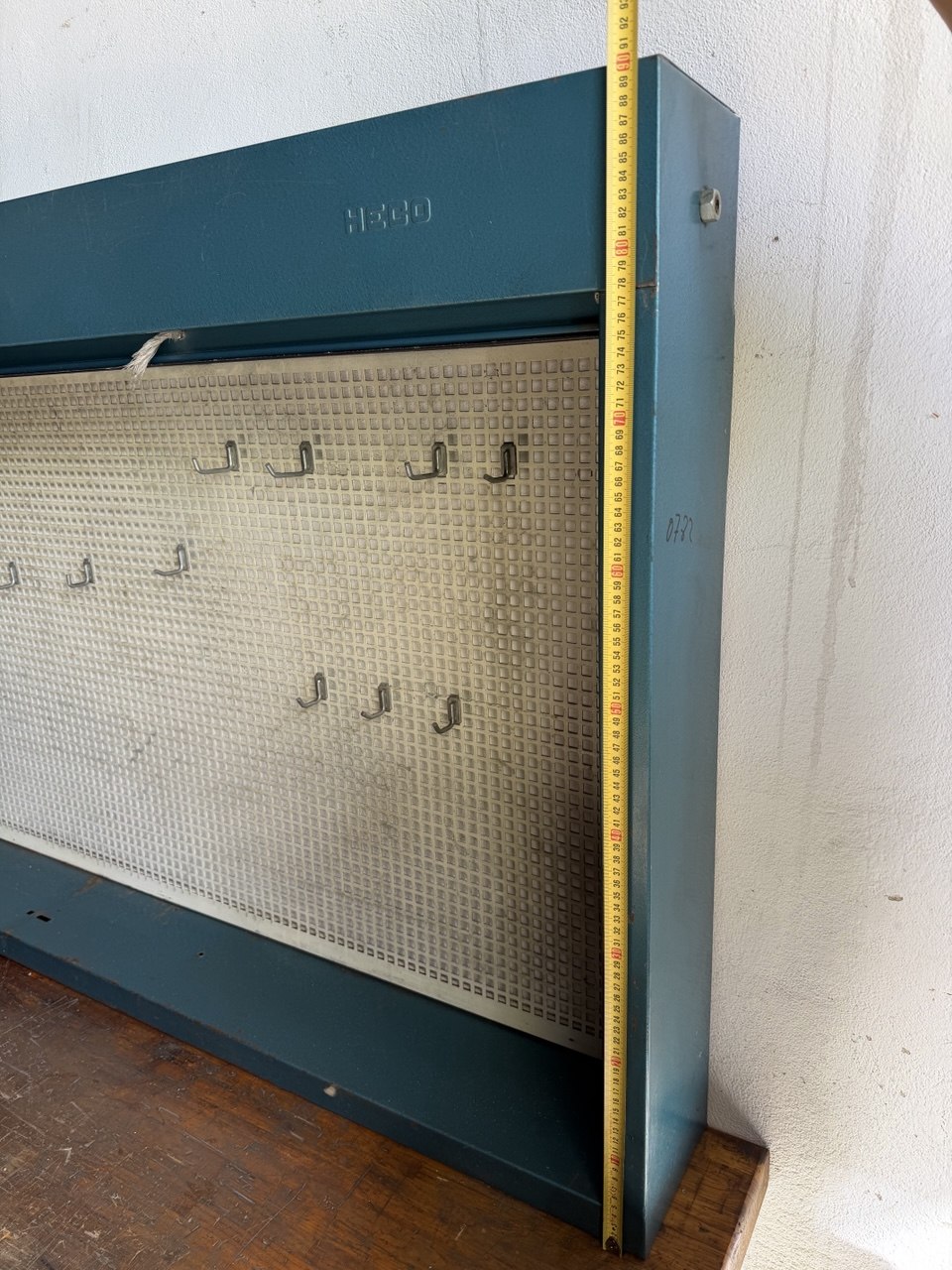 Heco Workbench 2000 mm with Tool Cabinet and Acesa Bench Vice - Image 11