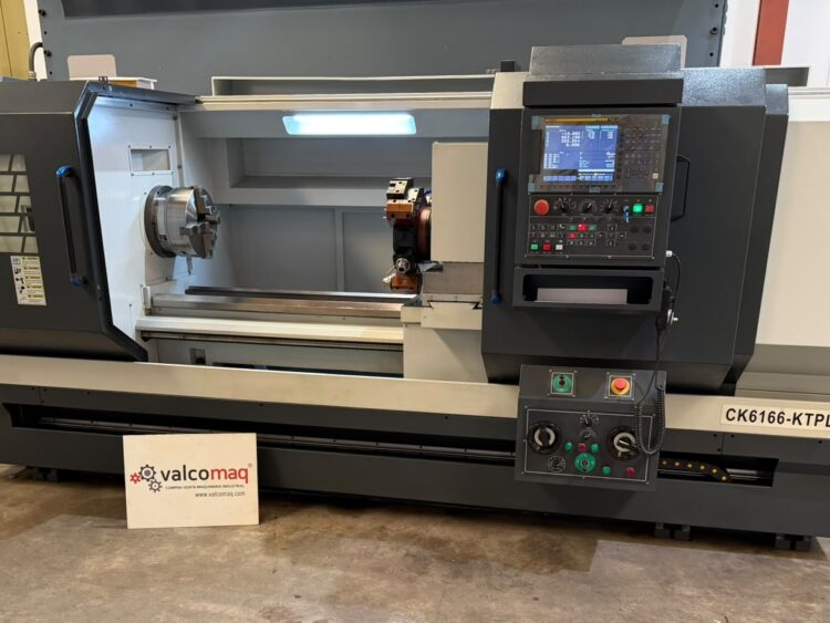 New CK6166 x 2000 mm CNC Lathe with Fanuc Control